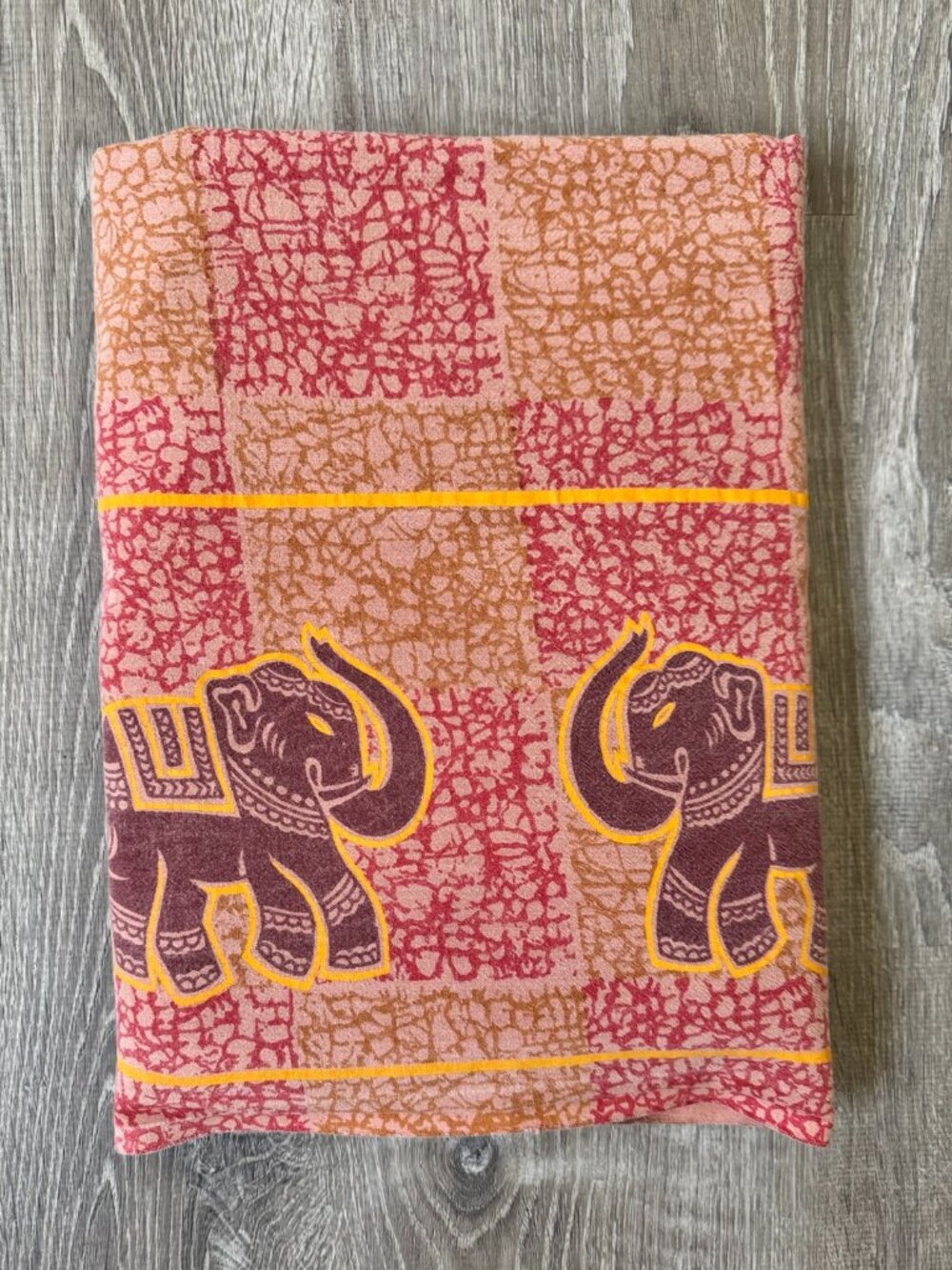 100% Cotton Elephant Tapestry | 5ft x 7ft | Wall Art, Table Cloth, Bed Sheet